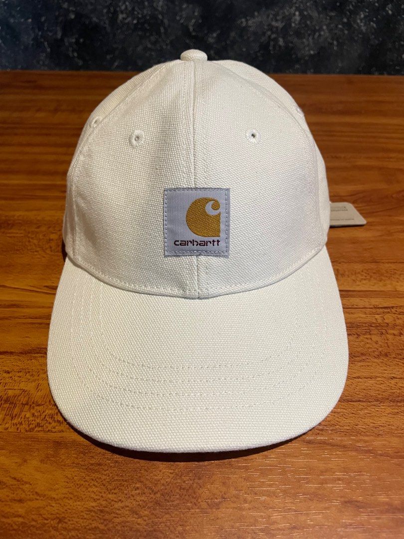 Carhartt WIP Dune Cap (Category: Caps & Hats) located in Taguig. Submitted by fosteratt (Listing ID 1399521044, Image 1). Description: - Carhartt Dune Cap - Color: Salt - One Size Fits All - Carhartt logo on front - Material: 100% Cotton - Perfect for daily wear 💵 gcash 📦 sdd, j&t 📍Taguig city .