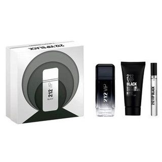 Carolina Herrera Men's 212 VIP Black Gift Set ** Time-Limited Pre-Order Offer ** [Niche Fragrance] [Most Comprehensive Online] [Pre-Order from Overseas]64243554436354110