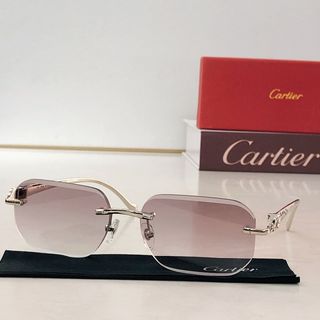 Cartier 無框太陽眼鏡64242315186817110