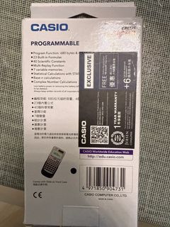 Casio fx-50FH II Scientific Calculator64241969822082110