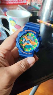 Casio G-Shock GA-110FC 藍色手錶64233811262337110