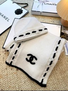 🌟 Quality Assurance 🌟 Chanel Color-Block Striped Scarf64241807912451110