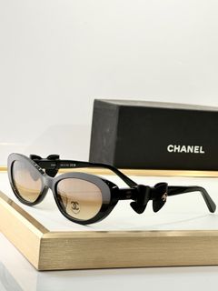 Chanel 蝴蝶結太陽眼鏡64245148224513110