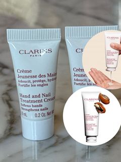 😍Clarins 護手霜 16ML玉手修護霜 8ML Hand and Nail Treatment Cream64238890134913110