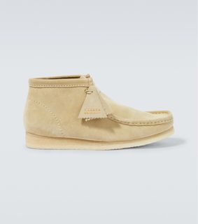 Clarks Originals Wallabee 短靴 - 楓葉色絨面革64237342058882110