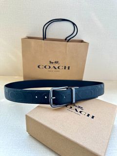 💎誠信賣家💎COACH 男士腰帶3.7cm （寬）64241280438402110