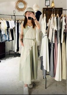 Como 淺綠色長裙64239924620163110