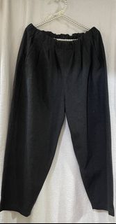 深灰色彈性腰褲64236320302466110