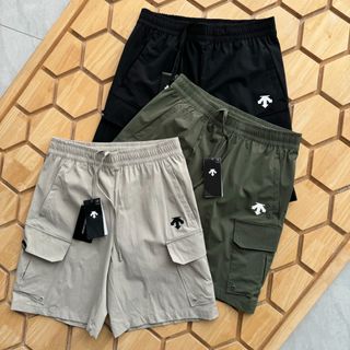 DESCENTE 綜訓訓練系列運動健身男士梭織短褲 SHORTS PANTS64244796749698110