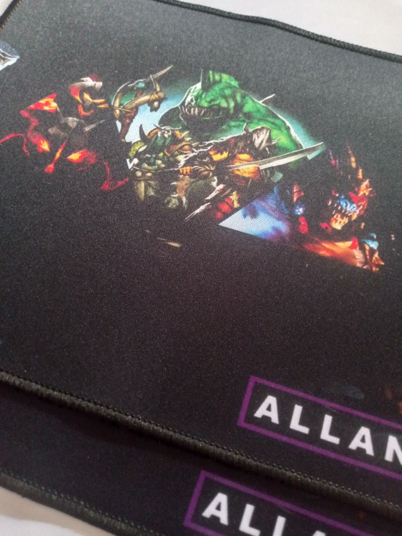 Dota 2 Mouse Pad Square Generic (Category: Mouse & Mousepads) located in Pateros City. Submitted by eztech9 (Listing ID 1399555867, Image 3). Description: Generic Dota 2 Mousepad 80php each, 9.9x8.2 inches, washable, with side stitches and anti slip bottom. Brgy. Santa Ana, Pateros, NCR Lalamove or pickup..