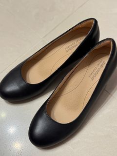 Dr Kong透氣黑色高跟鞋 粗跟64240750983299110