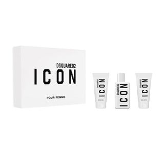 Dsquared2 Ladies Icon Pour Femme Gift Set ** Time-Limited Pre-Order Offer ** [Niche Fragrance] [Most Comprehensive Selection Online] [Pre-Order from Overseas]64242680475779110