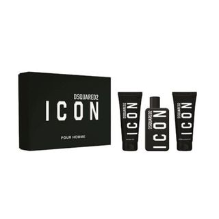 Dsquared2 Men's Icon Pour Homme Gift Set ** Time-Limited Pre-Order Offer ** [Niche Fragrance] [Most Comprehensive Selection Online] [Pre-Order from Overseas]64242680486145110