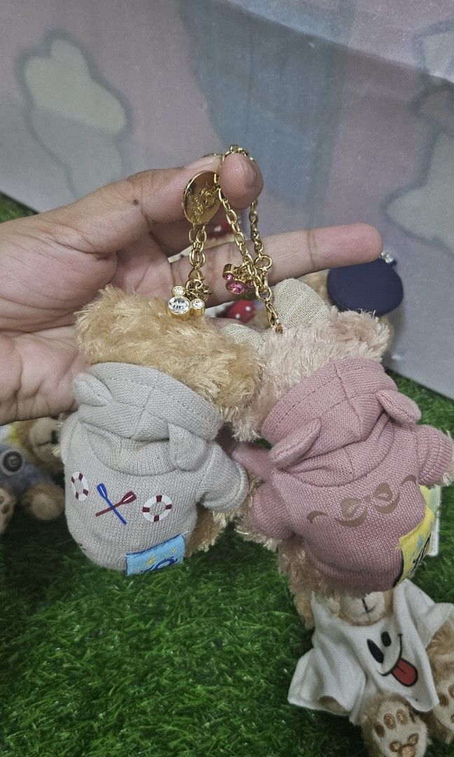Duffy plush charms bundle (Category: Plushies & Soft Toys) located in Umingan. Submitted by liezelsona48963 (Listing ID 1399574706, Image 3). Description: 6 pcs duffy plush charms w/ tags ung iba disney mop gcash.