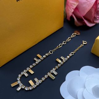 Fendi 鑲鑽手鍊64238735029379110