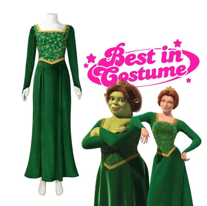 open lace back dress Amazon.com: Spirit Halloween Shrek Adult Fiona Dress Costume | Officially  Licensed | Shrek Cosplay | Couples Costumes