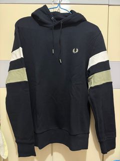 Fred Perry - 深藍色連帽衛衣64239924258817110