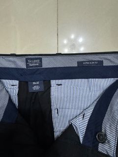 Gap Khakis 黑色修身長褲64237341579523110