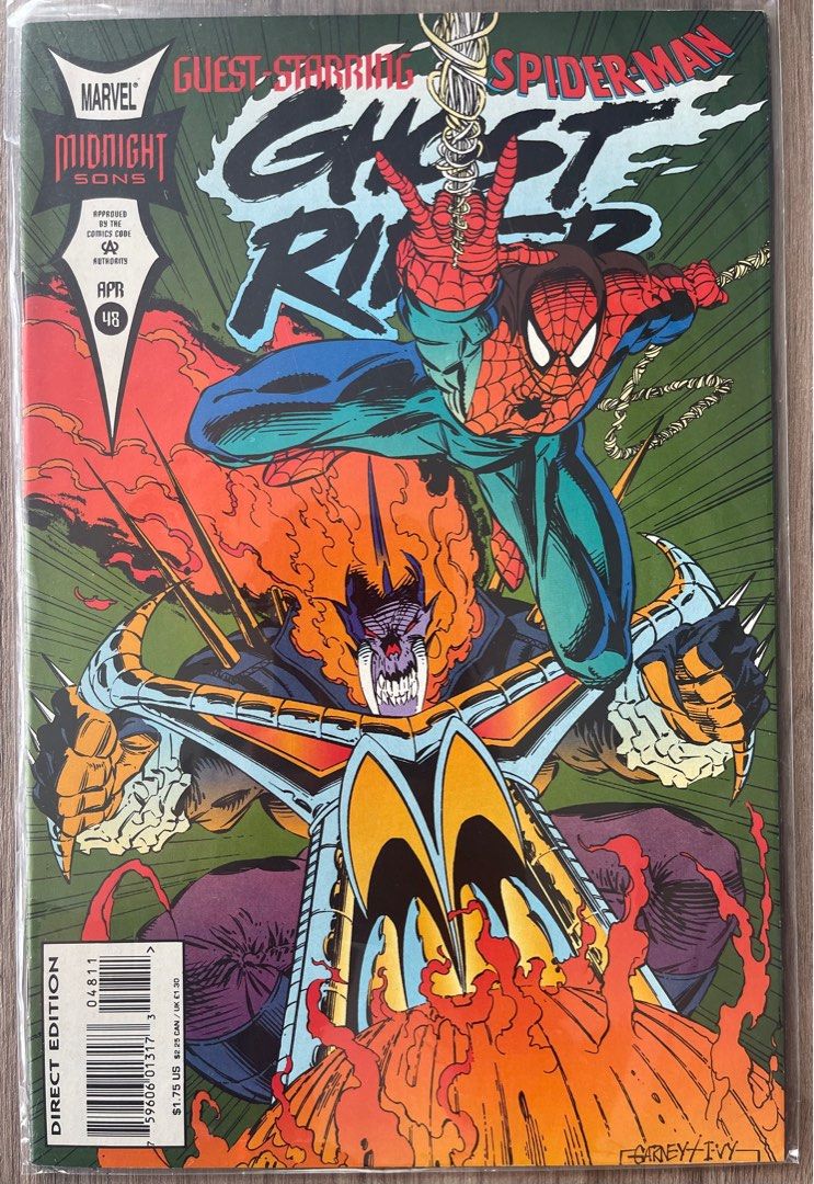 Spidr Rider GHOST RIDER #48 ( AMAZING SPIDER-MAN | VENGEANCE ) 🔥 - MARVEL COMICS ...