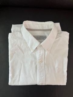 Gieves & Hawkes 白色長袖恤衫64233658875265110