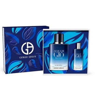 Giorgio Armani Men's Acqua Di Gio Profondo Gift Set [Niche Fragrance] [Most Complete Online] [Pre-Order from Overseas]64237566652929110