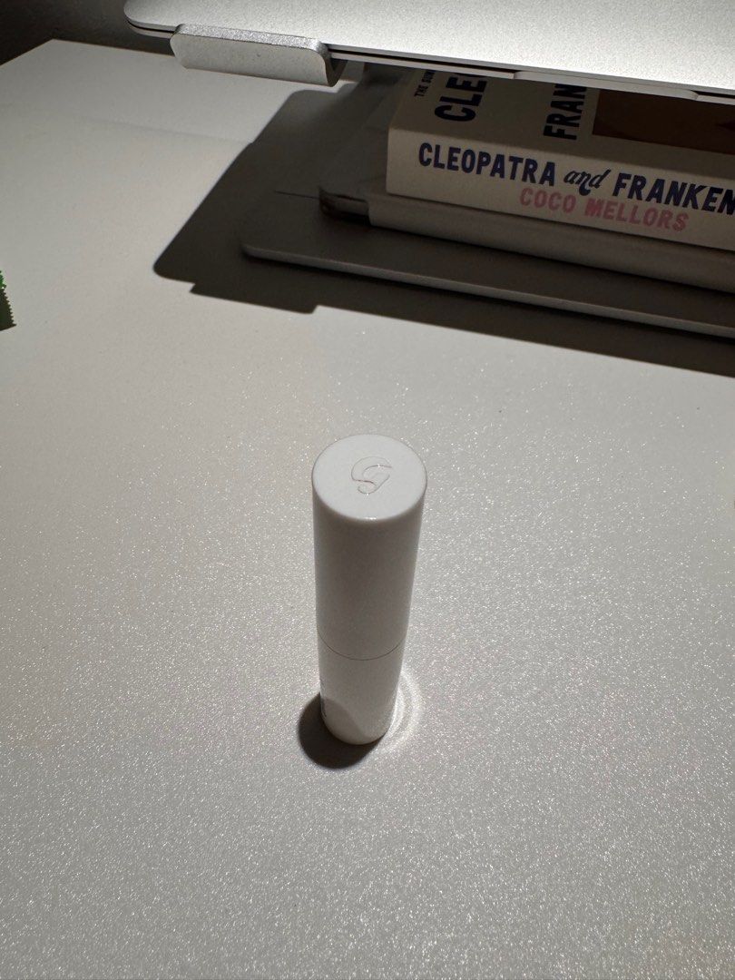 Glossier Generation G Lipstick - Fuzz (Category: Makeup) located in Quezon City. Submitted by mommashi (Listing ID 1399555264, Image 2). Description: - Glossier Generation G Lipstick in Fuzz - Sheer matte finish - Brown-red shade - 3g product weight - Made in Canada - White Glossier packaging.