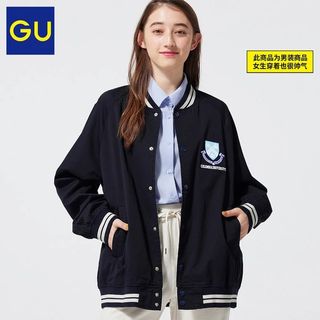 GU 棒球外套 藏藍色/m size64236713466753110