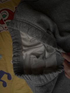 日本gu/灰色運動褲加絨/ L size/99.9%64236507911553110