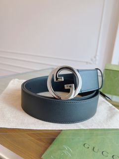 🌟Quality Assurance🌟 Gucci Black Calfskin Belt 3.0cm Wide64238418764289110