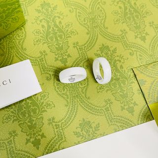 Gucci ring 古馳白陶瓷戒指 對戒outlet64238420095491110