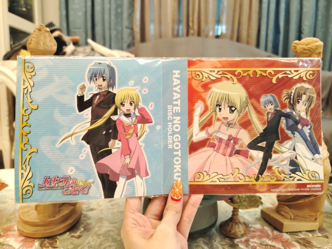 Hayate the Combat Butler CD/DVD Disc Holder (Category: CDs & DVDs) located in San Fernando. Submitted by jpmarketplace2023 (Listing ID 1399516918, Image 1). Description: 💚 All items are authentic from Japan. 💛 MOP: GCash (❌️ GCash Protect) 🩵 MOD: LBC only (❌️ S. Checkout, COD, COP) 💙 Meet-up: Vista Mall, San Fernando, Pampanga 💜 All items are on-hand. 🧡 First to pay gets the item first. ❤️ Breakable items are packed with care and caution. S