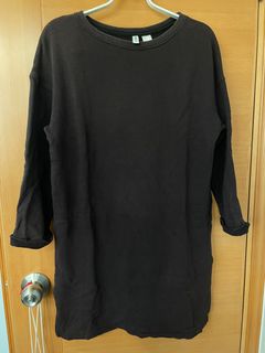 Free - H&M Divided dress 黑色 長袖 連衣裙 XS64234489523458110