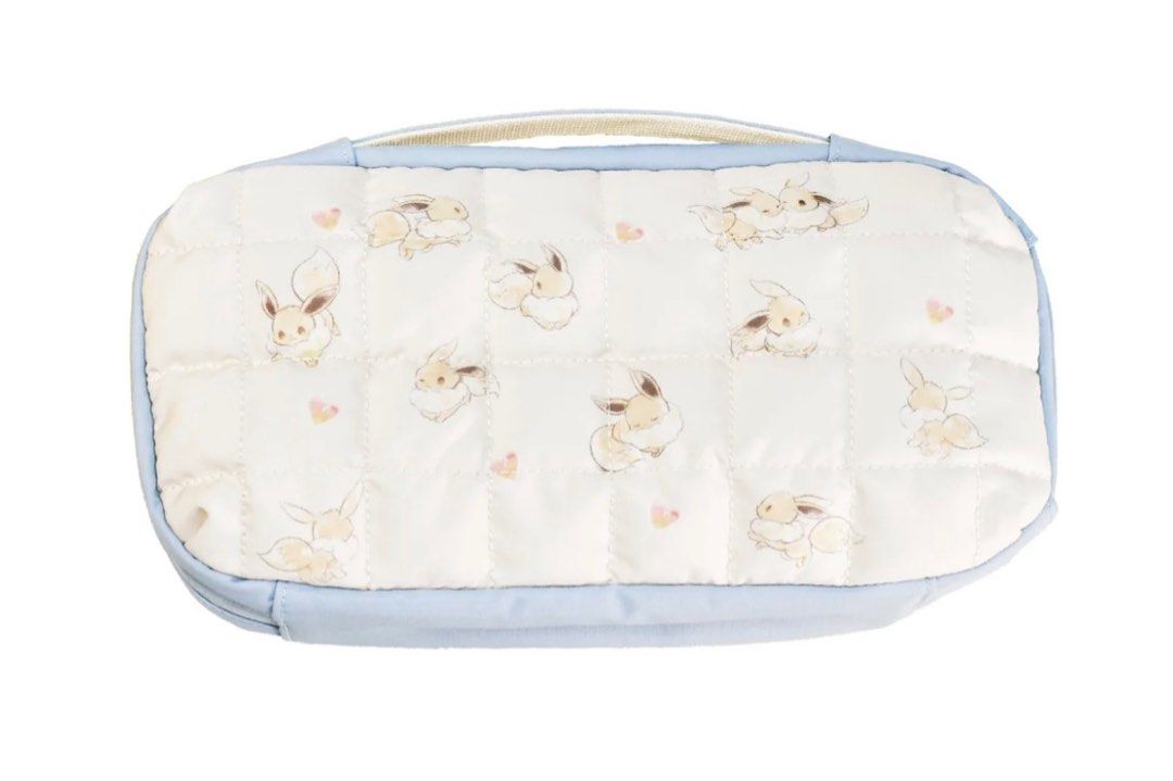 Hori Puff Pouch for Nintendo Switch 2 (Eevee Cottage Core) (Category: Cases & Covers) located in Quezon City. Submitted by clostitchotaku100 (Listing ID 1399460838, Image 2). Description: .