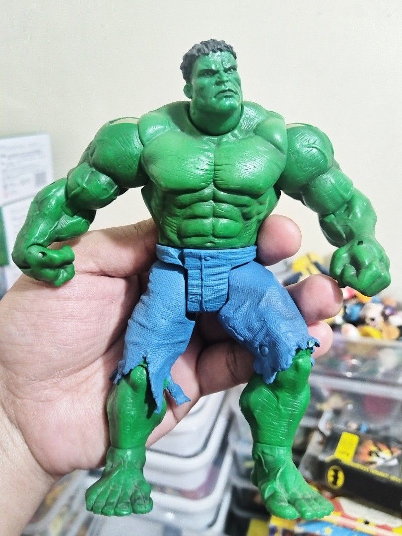 Incredible Hulk Action Figure (Preloved) (Category: Figurines & Statues) located in Quezon City. Submitted by just_d_toys_quezon_city (Listing ID 1399489680, Image 1). Description: Inredible Hulk Action Figure Php1,000.00 Location: Cubao, QC MOP: Gcash (Payment First Basis) MOD: J&T Express, Flash Express or Lalamove (shipping/ delivery fee to be shouldered by the buyer) #marvel #avengers #dccomics #incrediblehulk.