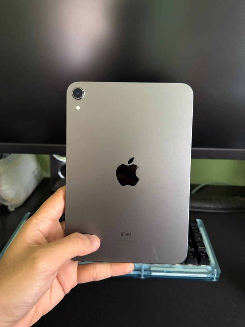 iPad mini 6 64gb (Category: iPad) located in Quezon City. Submitted by nojjulianes (Listing ID 1399484008, Image 1). Description: iPad mini 6 NTC 64gb Unit only plus 2 case Can give generic charger if needed Slightly nego Good battery! No History if repair unli check Only issue is dent sa last pic Personally used 9/10 condition Rfs-upgrade North Caloocan/Fairview meetups Other loc by schedule.