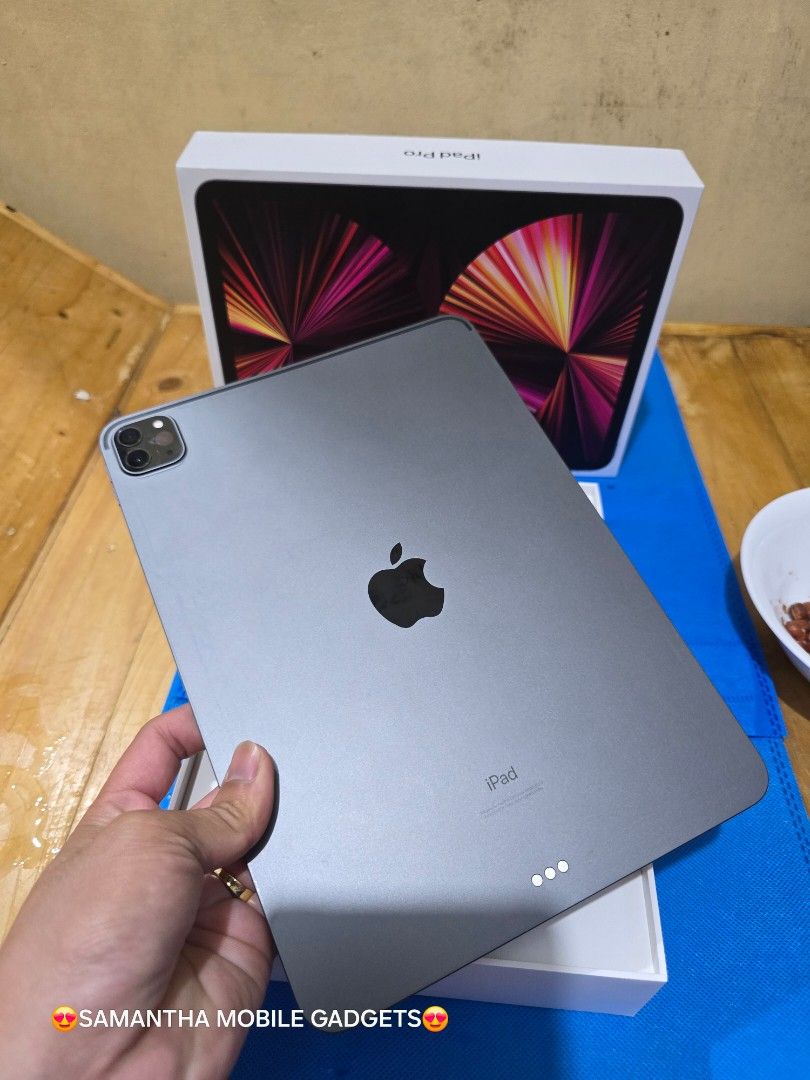 Ipad Pro M1 11inches 128gb Wifi Only (Category: iPad) located in Manila. Submitted by lenweltong05295 (Listing ID 1399608919, Image 1). Description: Ipad Pro M1 11inches 128gb Wifi Only Seconhand Onhand Stock.