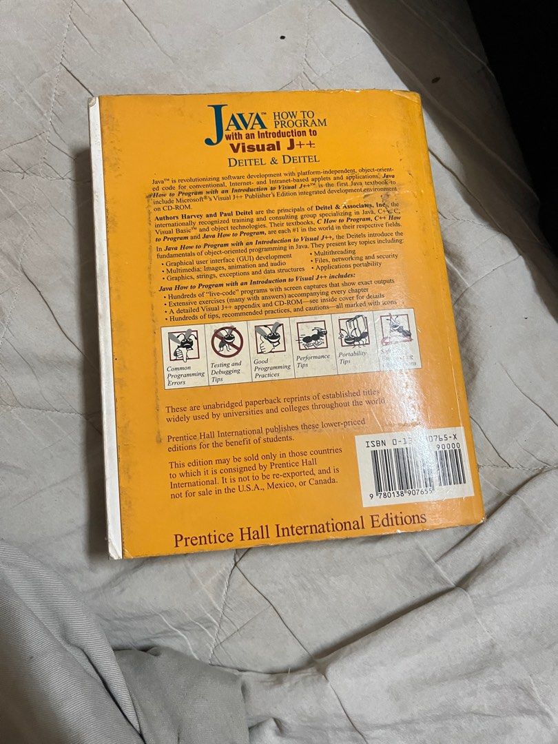 Java How to Program with Visual J++, Hobbies & Toys, Books & Magazines ...