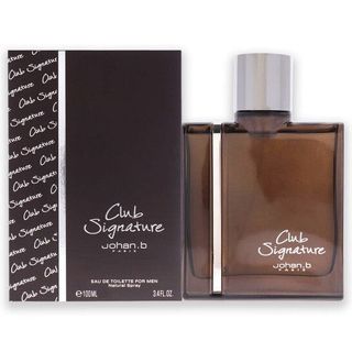 Johan B Club Signature by Johan B for Men - 3.4 oz EDT Spray ** Time-Limited Pre-Order Offer ** [Niche Fragrance] [Most Comprehensive Online] [Pre-Order from Overseas]64238890945922110