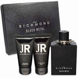 John Richmond Men's Black Metal Gift Set ** 限時預訂優惠 Time-Limited Pre-Order Offer ** [Niche小眾沙龍香水] [全網最齊全] [Pre-Order外國預訂]64242680281474110