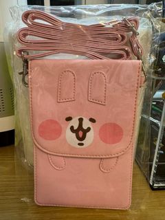 Kanahei's Small Animals 粉紅色兔兔 P助 粉色斜肩包 斜揹袋64235361274371110