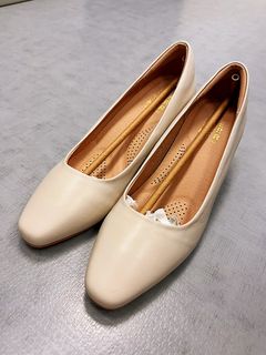 Korner : 女裝高踭鞋 Komfy Heels - Beige (BEI) 3764235515419139110