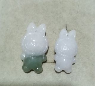 Myanmar jade labubu pendant (PPH.5)64244960048258110