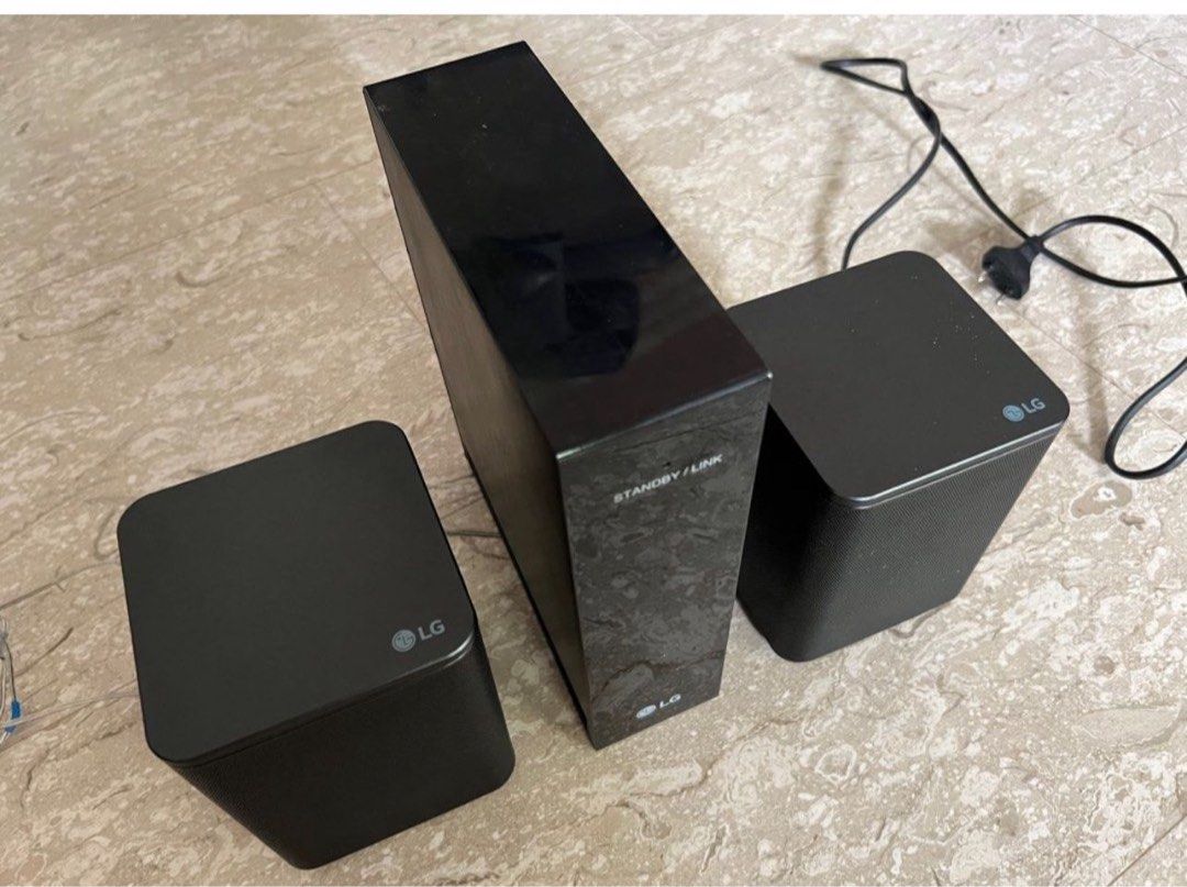 Lg rear speakers kit spk8-s soundbar, Audio, Soundbars, Speakers