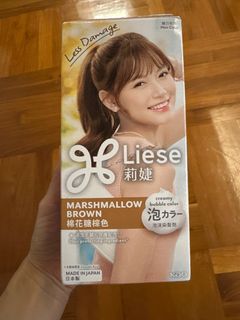 Liese 莉婕 泡泡染髮劑 棉花糖棕色64245518136962110