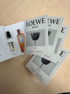 Loewe Solo Ella 香水版 試用裝 5支 Eau de Toilette  Perfume Sample64236911880194110