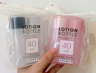 日本購入全新旅行必備化妝品護膚品lotion液體分裝瓶一set64234668894465110