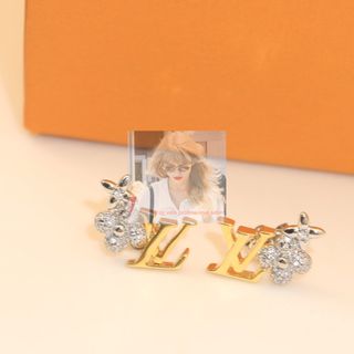 Louis Vuitton LV 鑽石花耳環64234005127299110