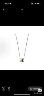 LOUIS VUITTON Monogram Bold ins風 原創設計 金屬 頸鏈 男女同款情侶款 銀色64239925245315110