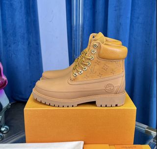 Louis Vuitton x Timberland Via Instagram 2024 休閒大黃靴 38-4564245519365633110