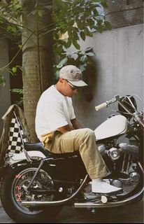 MADNESS MADRIDER PANTS 25ss日系街頭復古水洗做舊斜紋棉布機車騎士長褲64235363597697110